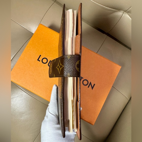 Sold x x x Louis Vuitton Large Ring Agenda cover Vintage monogram - Picture 9 of 14